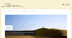 Desktop Screenshot of caravantoclass.org