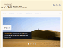 Tablet Screenshot of caravantoclass.org